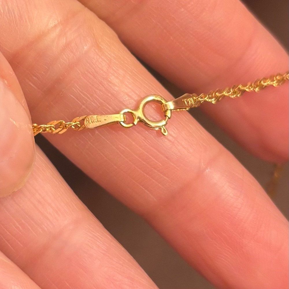 30 inch 14k chain